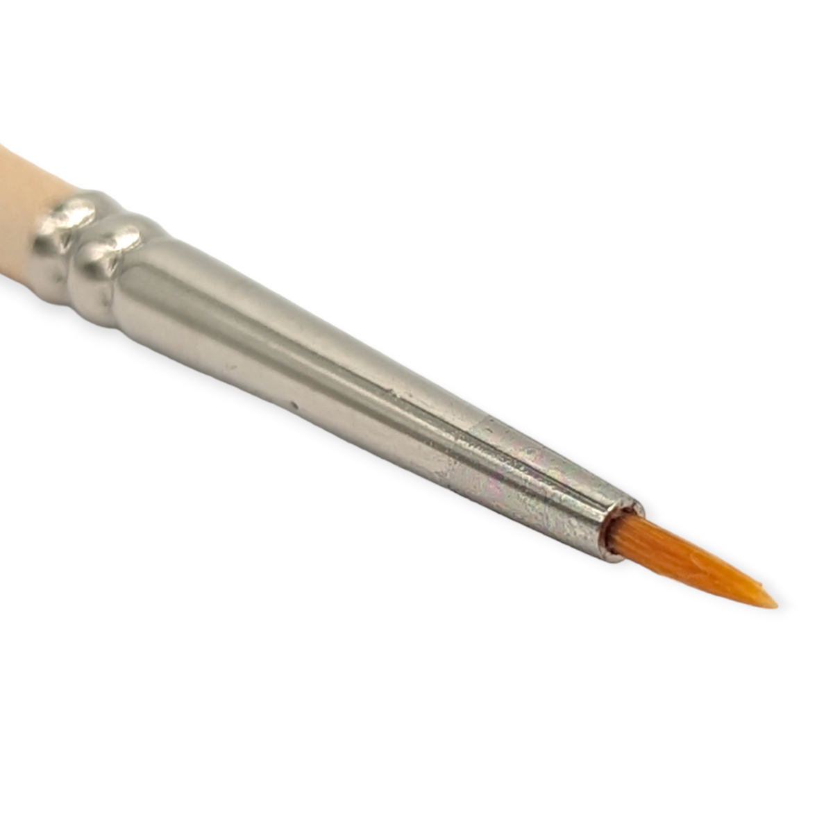 Trekell Golden Taklon Long Handle Brush for Acrylic and Oil Painting