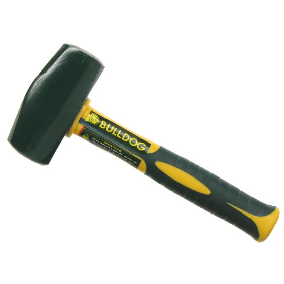 Bulldog 4lb Lump Hammer Fibreglass Handle